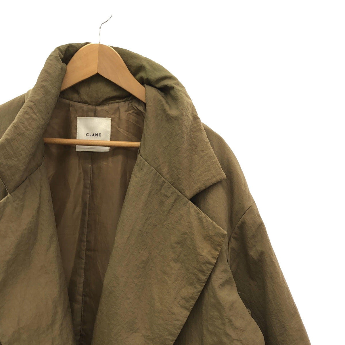 CLANE / クラネ | COLOR DOWN CHESTER COAT カラー ダウン チェスターコート | 1 | レディース