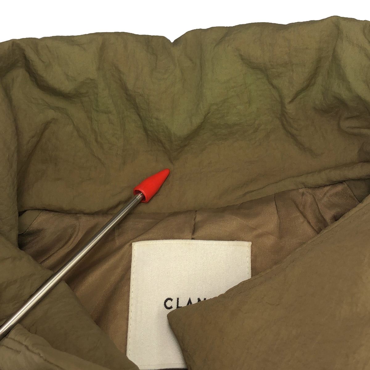 CLANE / クラネ | COLOR DOWN CHESTER COAT カラー ダウン チェスターコート | 1 | レディース
