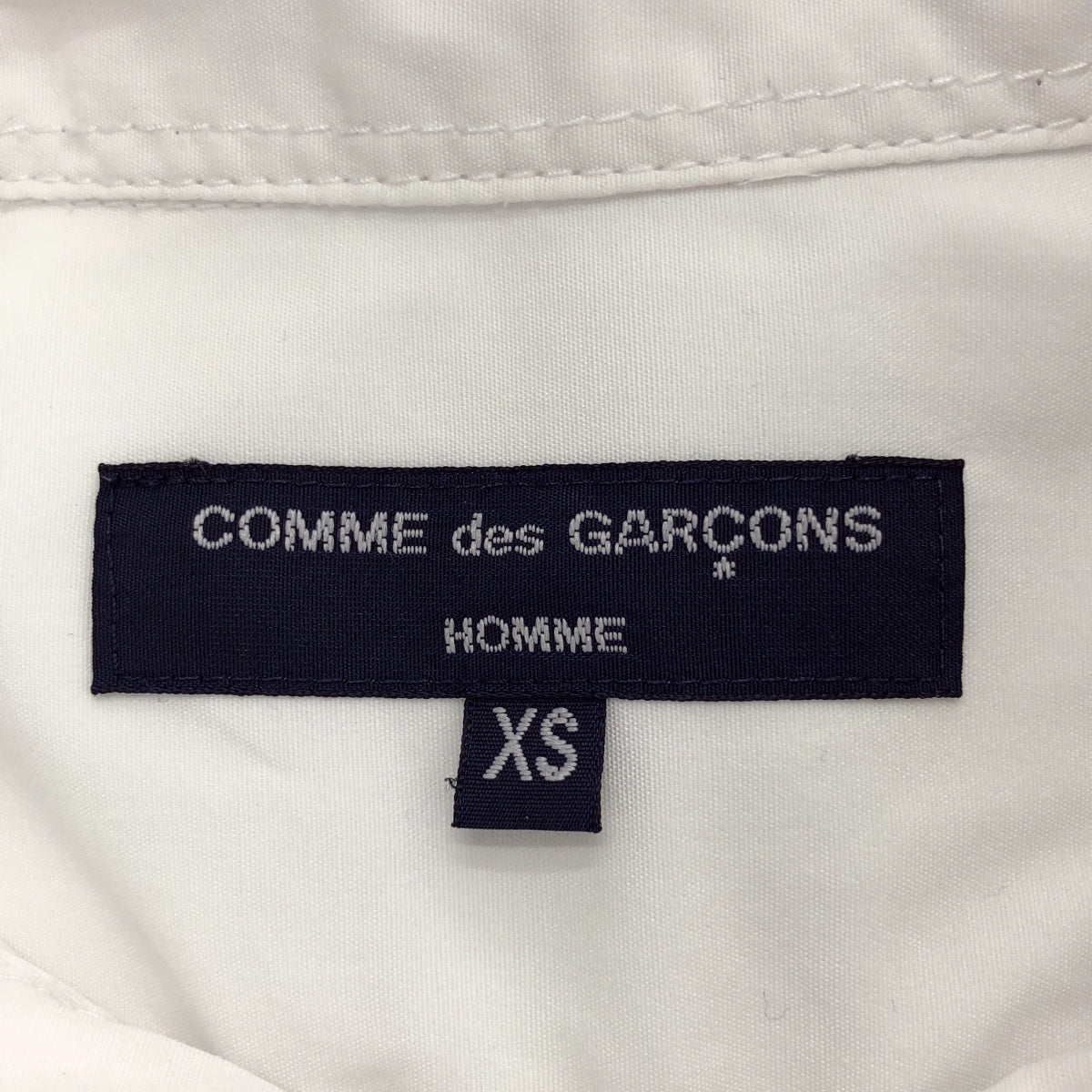 COMME des GARCONS HOMME / コムデギャルソンオム | 2018SS / AD2017 | 綿ブロード 長袖 シャツ | XS | メンズ