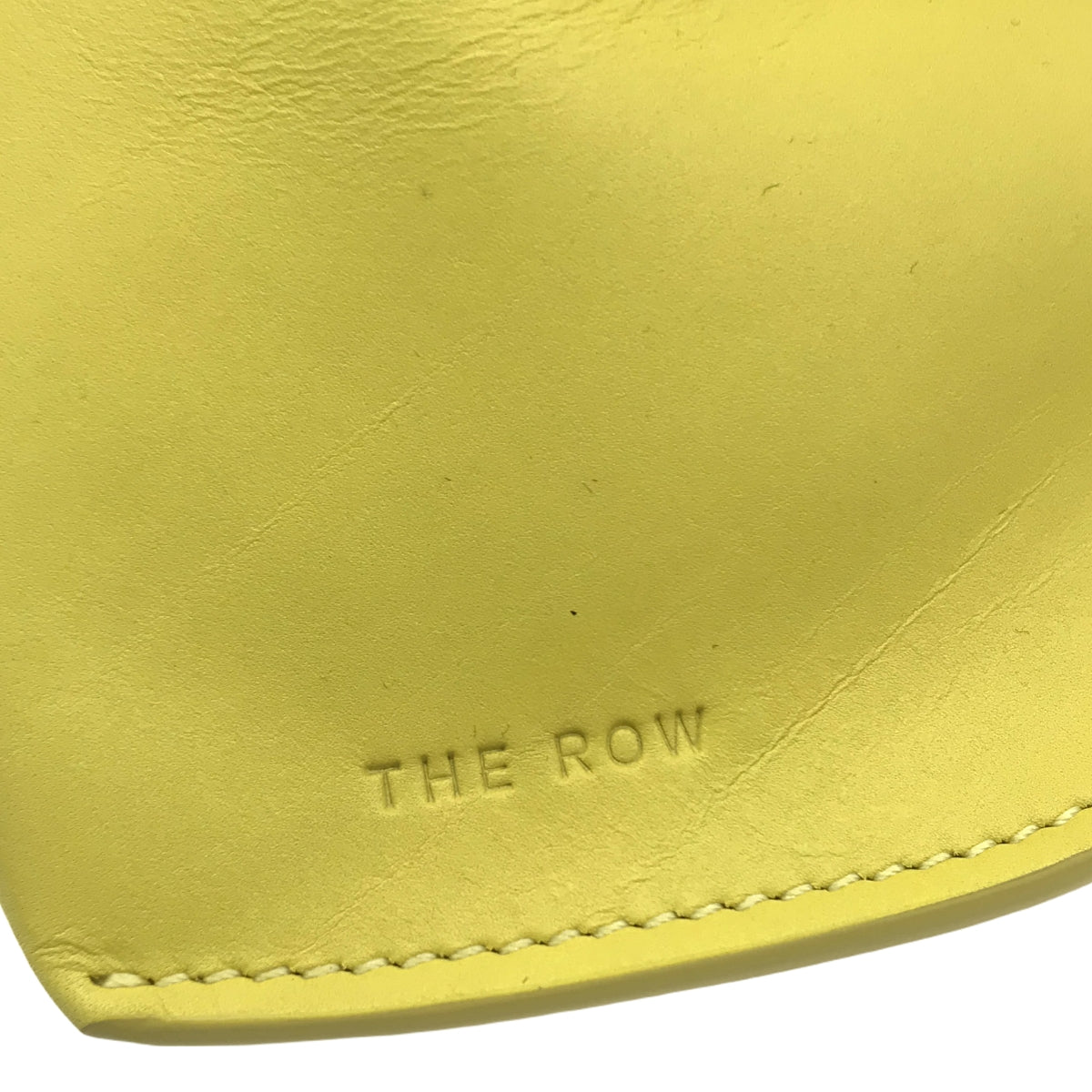 THE ROW / ザロウ | Flat Micro Circle suede tote ハンドバッグ |