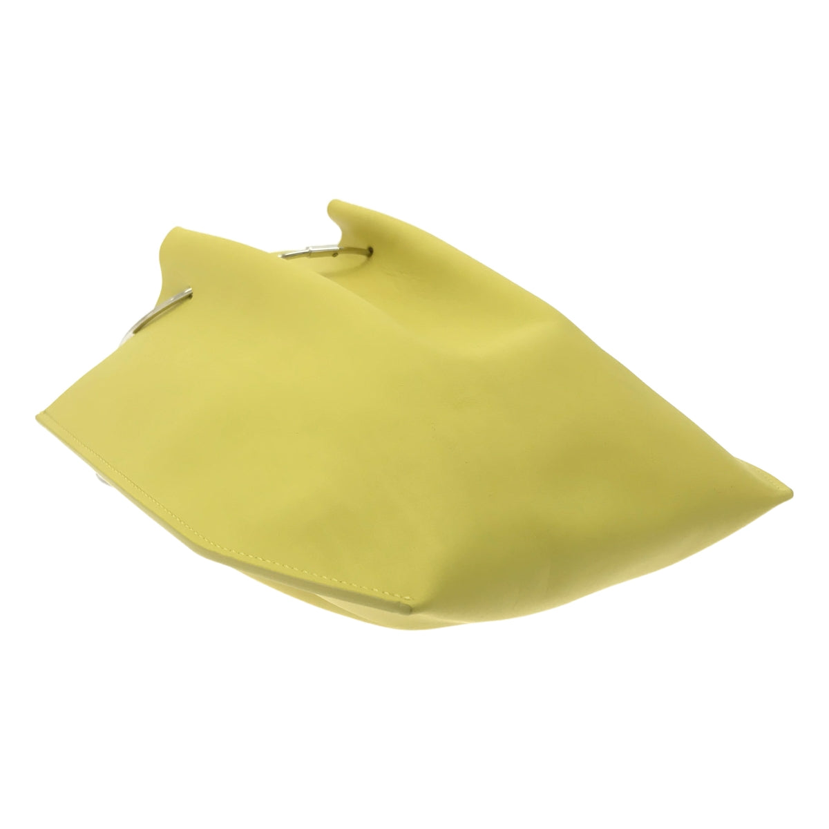 THE ROW / ザロウ | Flat Micro Circle suede tote ハンドバッグ |