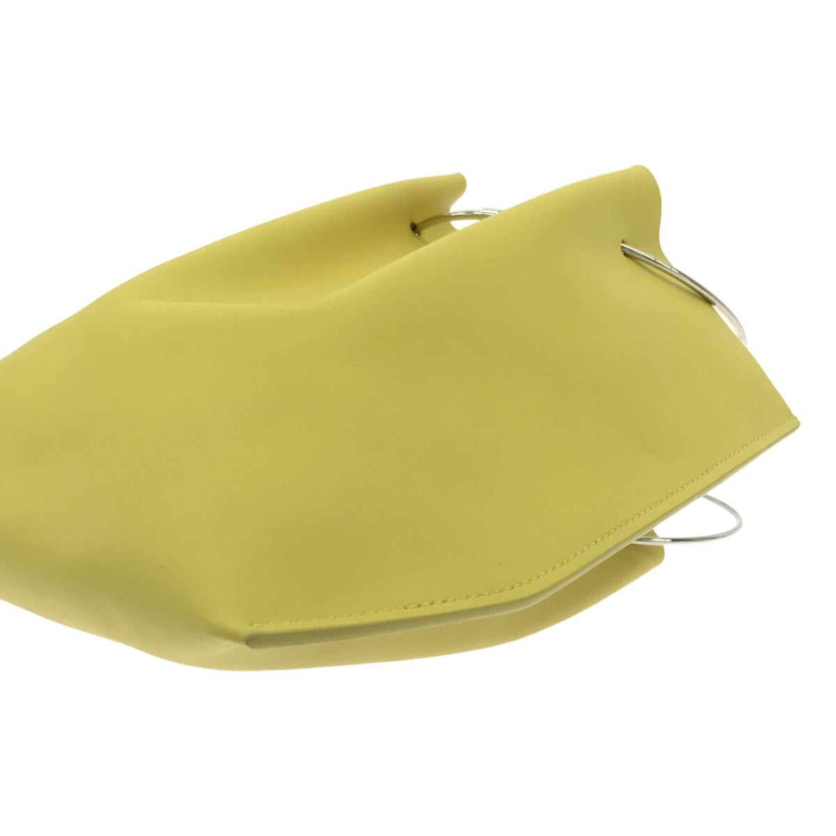THE ROW / ザロウ | Flat Micro Circle suede tote ハンドバッグ |