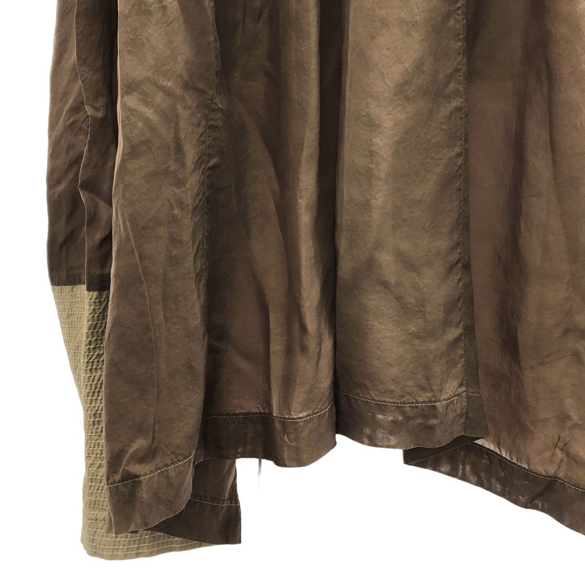 tricot COMME des GARCONS / トリココムデギャルソン | 2008SS | ギャザー パッチワーク Vネックワンピース | M | レディース