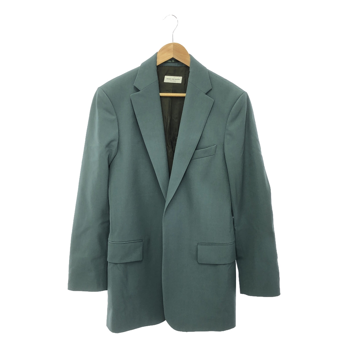 DRIES VAN NOTEN | Buttonless single-breasted jacket / Fully lined | XS | Women's