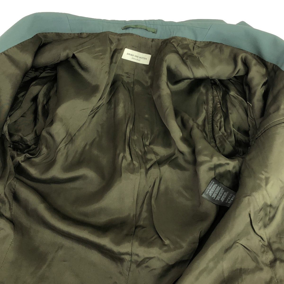 DRIES VAN NOTEN | Buttonless single-breasted jacket / Fully lined | XS | Women's