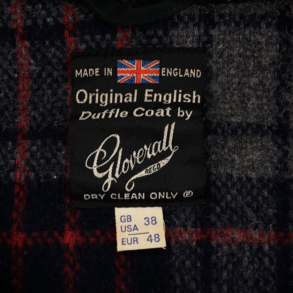 GLOVERALL / 글로버 올 | 60s~70s 빈티지 더플 코트 | 38 | 네이비 | 남성