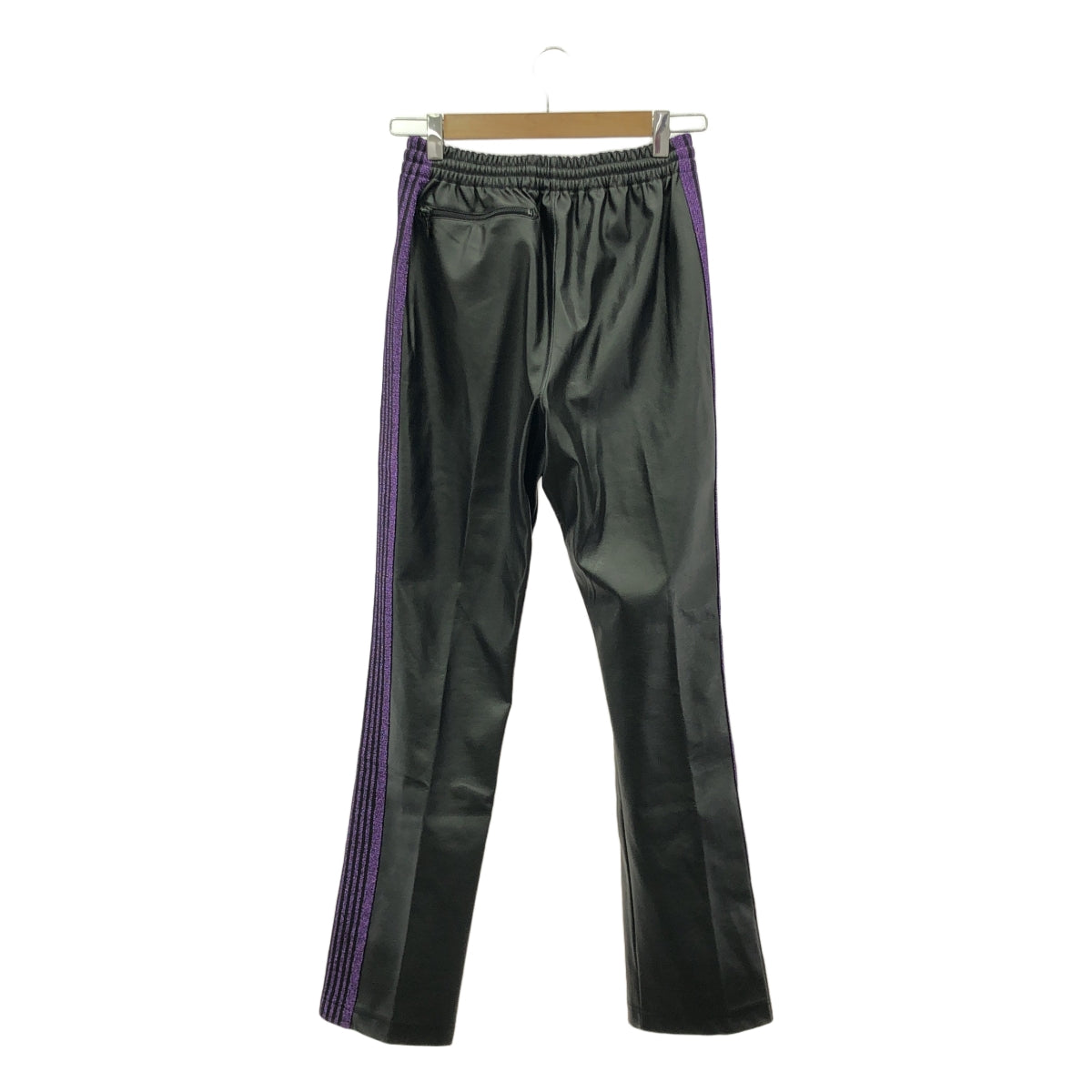 【미품】 Needles / 니들스 | Narrow Track Pant-Synthetic / 빠삐용 저지 트랙 팬츠 | XS | 블랙 | 남성