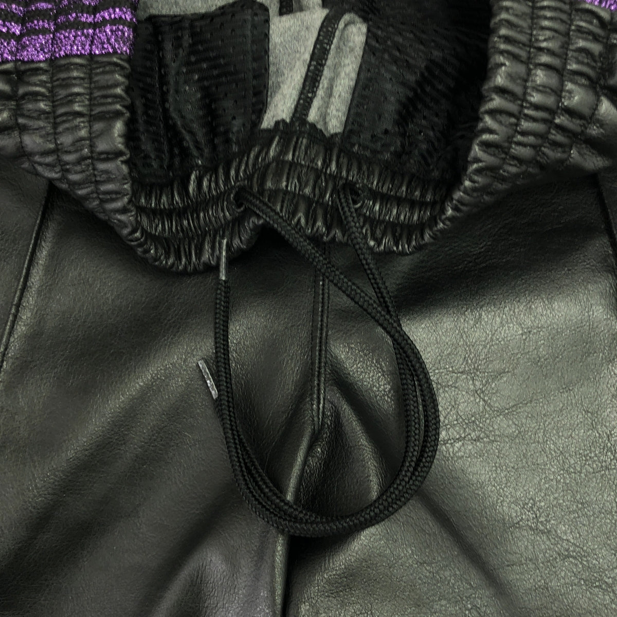 【미품】 Needles / 니들스 | Narrow Track Pant-Synthetic / 빠삐용 저지 트랙 팬츠 | XS | 블랙 | 남성
