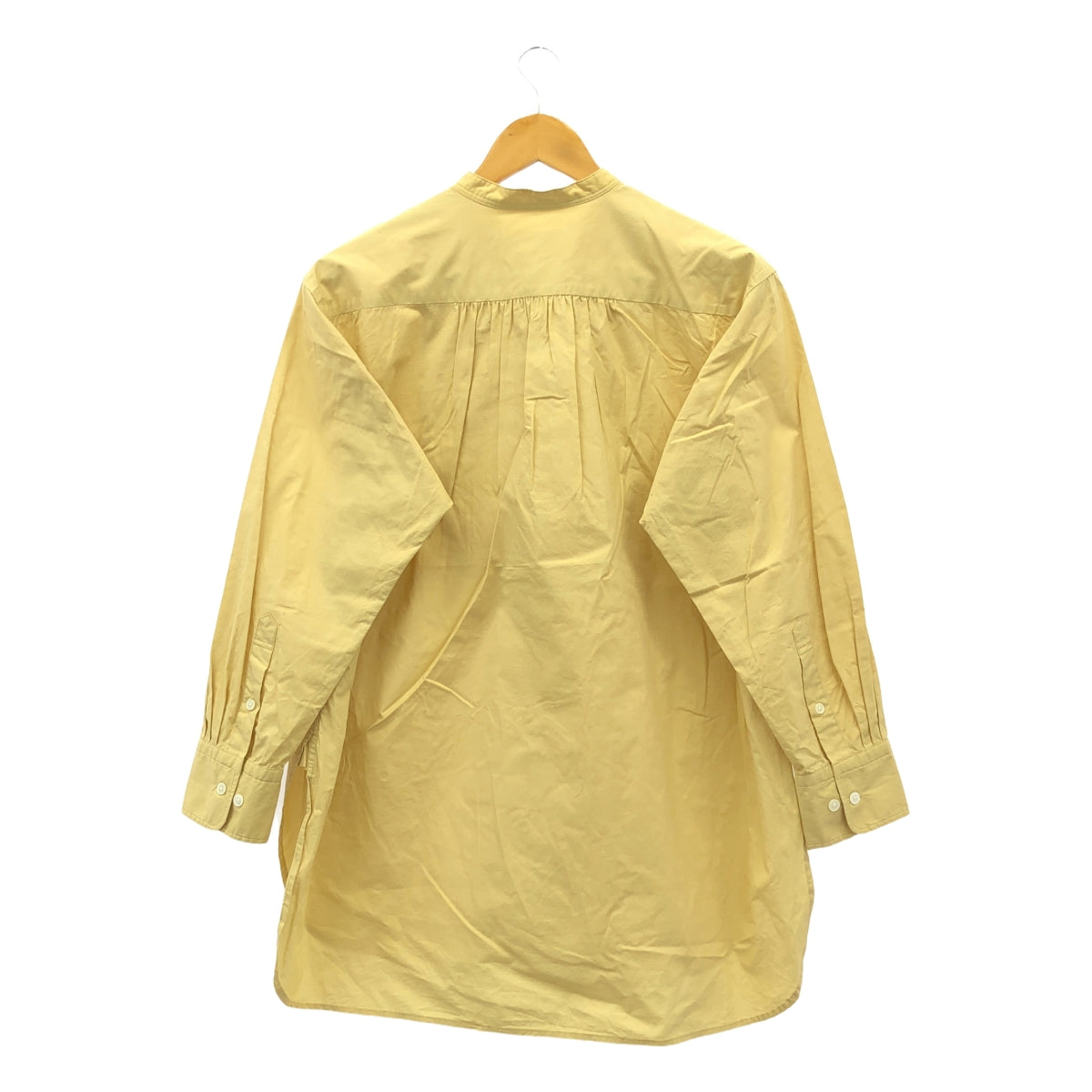 BEAUTY&YOUTH | Cotton pintuck band collar shirt | F | Women's