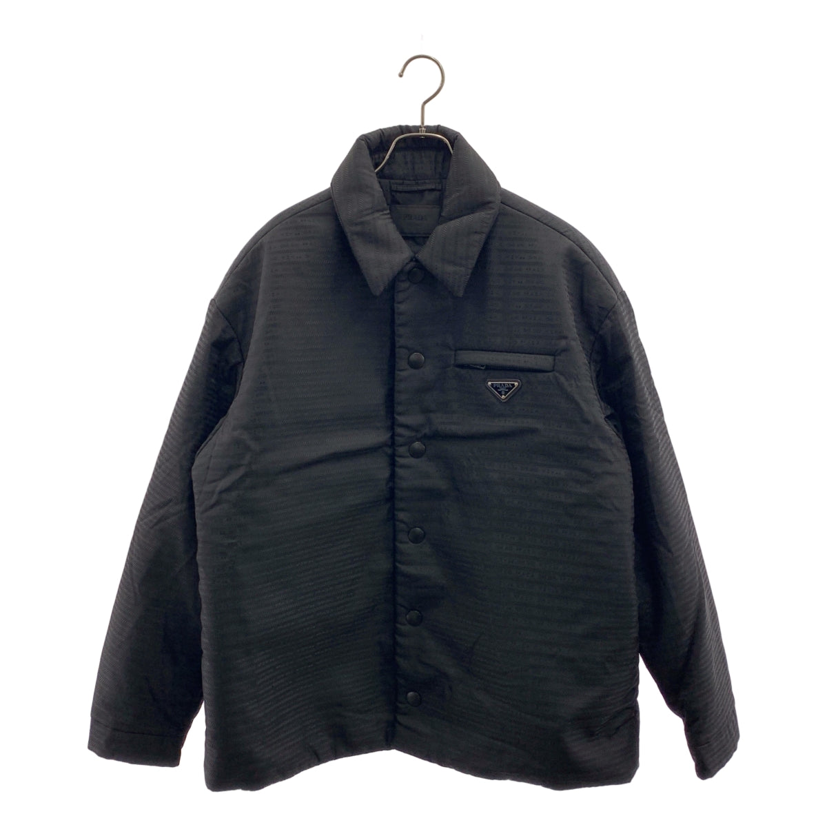 PRADA / プラダ | 2022AW | Re-Nylon トライアングルロゴ パデット