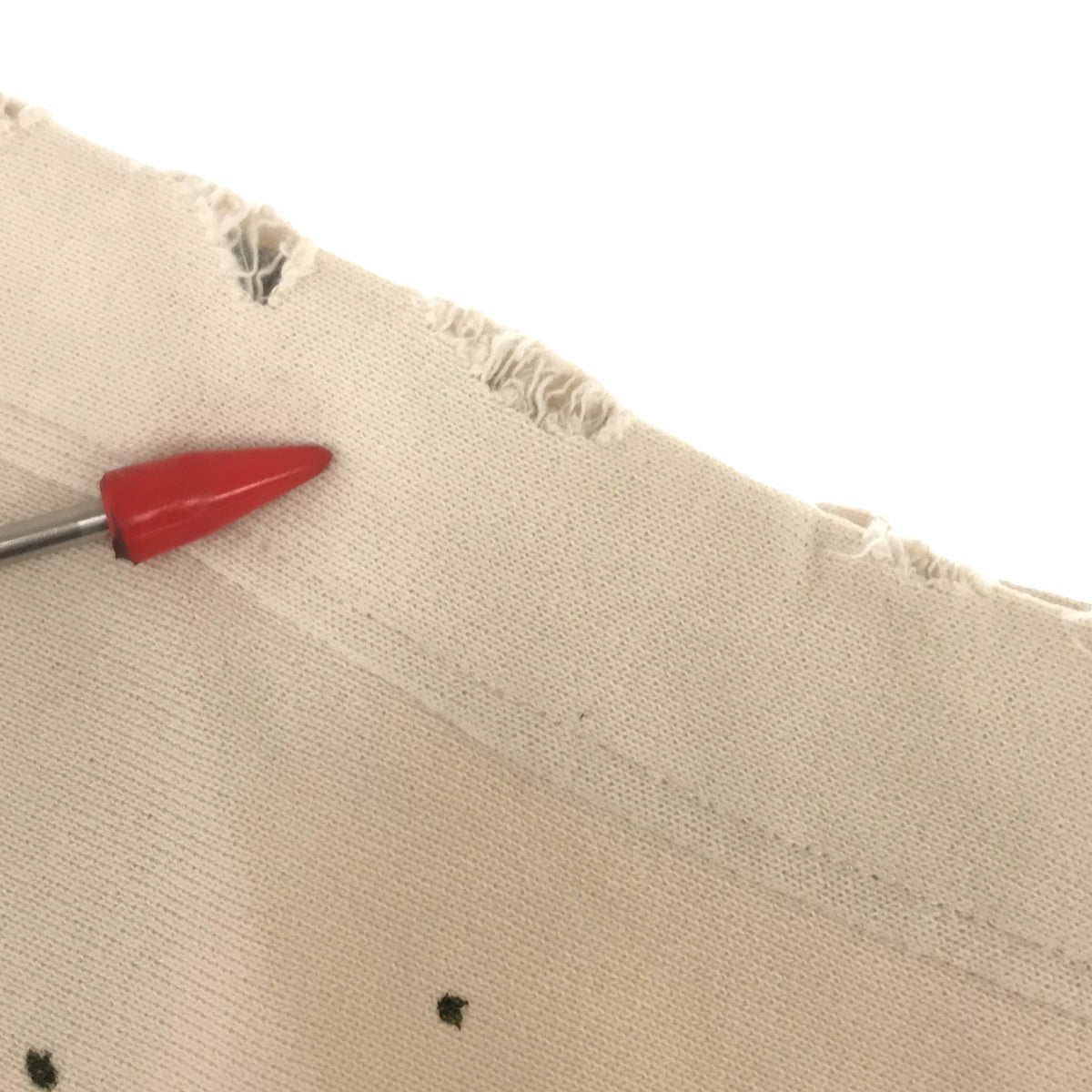 Maison Margiela | 2024SS | Painted Destroyed Drawstring Cut-Off Sweat Pants | 44 | Men's