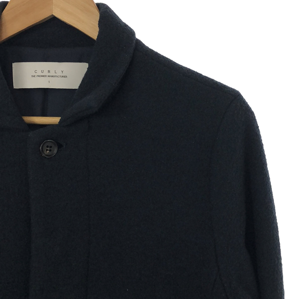 捲曲 |羊毛尼龍巴拉克拉法帽外套 | 1 |海軍 |男士