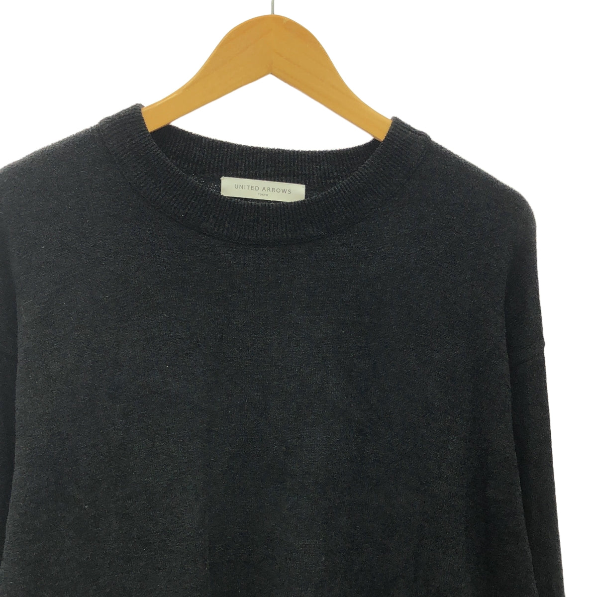 UNITED ARROWS | Crew neck cotton rayon knit | XL | Men's