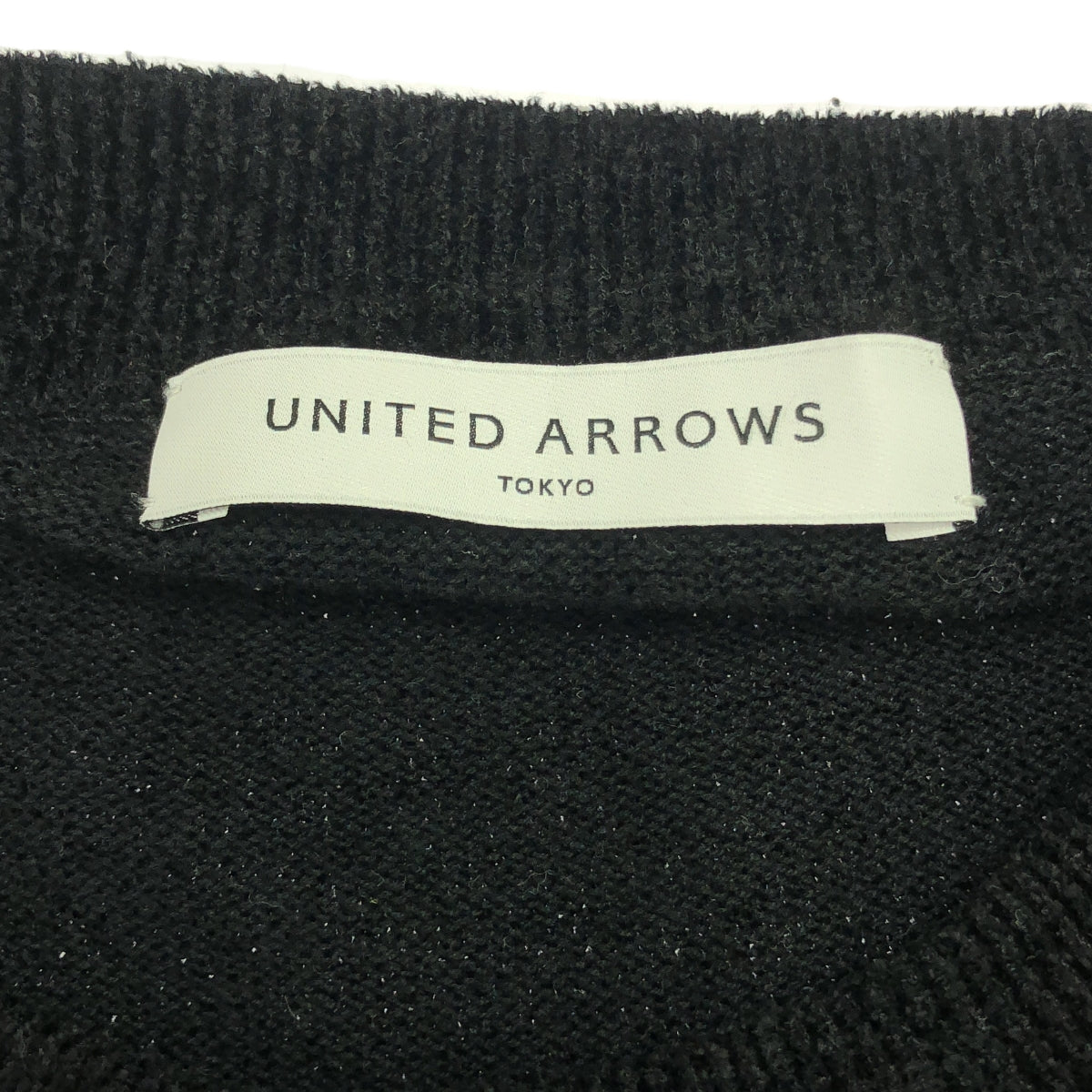 UNITED ARROWS | Crew neck cotton rayon knit | XL | Men's