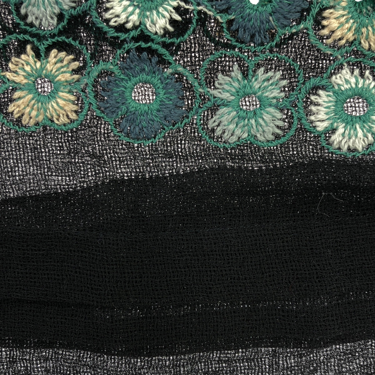 mina perhonen / mina perhonen | piha embroidery switching dress | 38 | women's