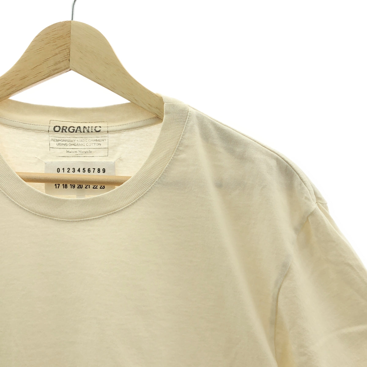Maison Margiela | 有機棉圓領剪裁與縫製 | M | 男款