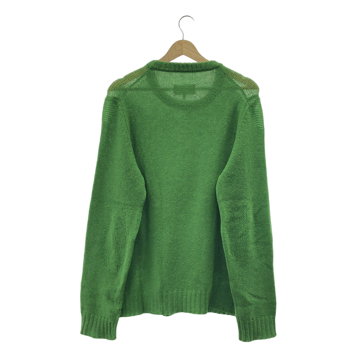 Maison Margiela / メゾンマルジェラ | 2017AW | Distressed Crew Knit / デストロイ クルーネック オーバー ニット セーター | L | メンズ