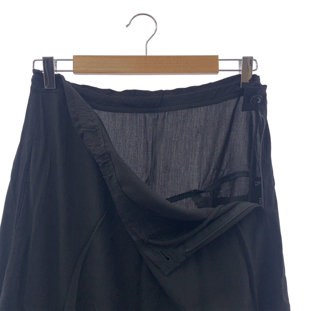 Y's / Y's Yohji Yamamoto | 2022SS | 不對稱纖維素垂墜褲 | 2 | 女款