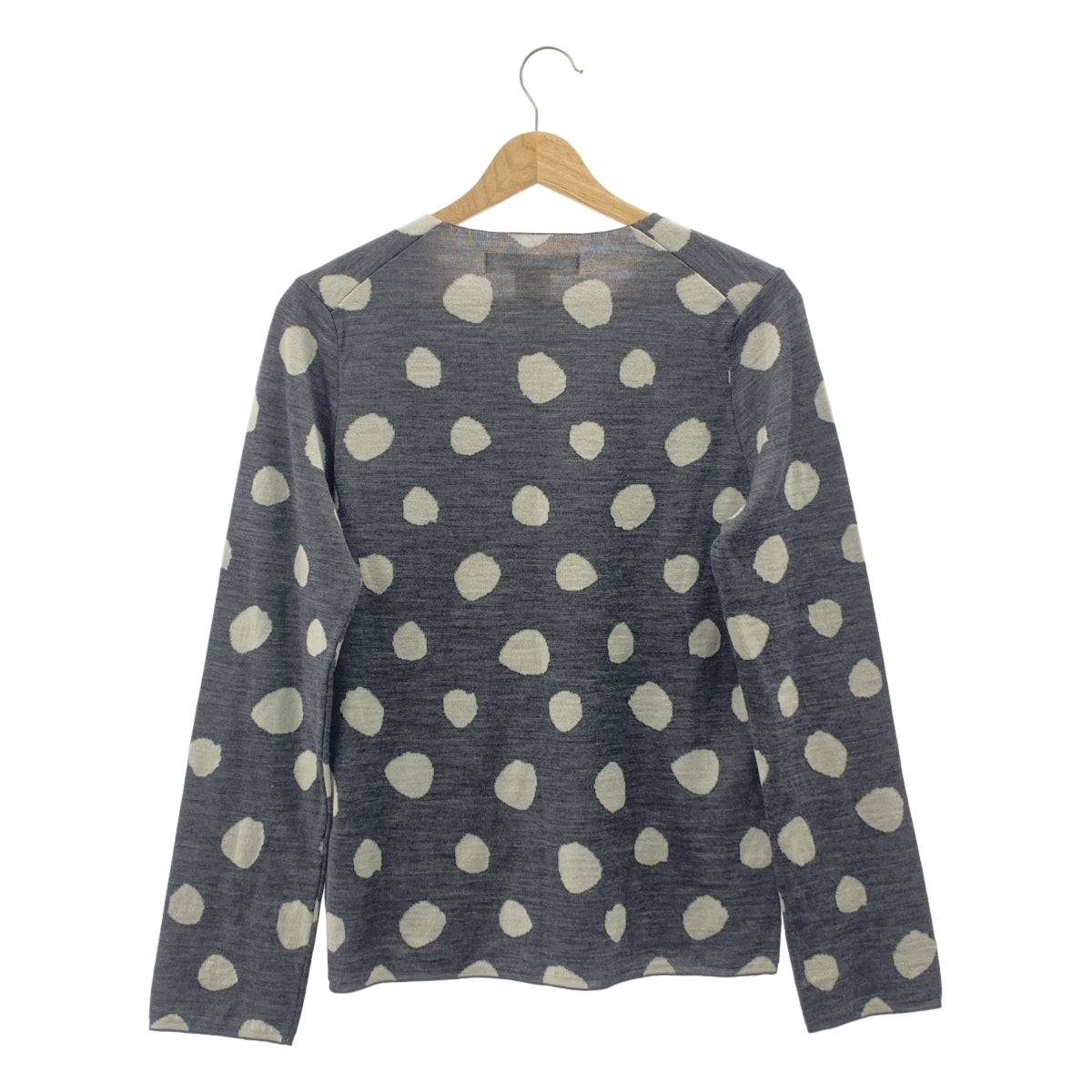 COMME des GARCONS COMME des GARCONS / Comme des |羊毛圓點針織毛衣 |中號 |女性的