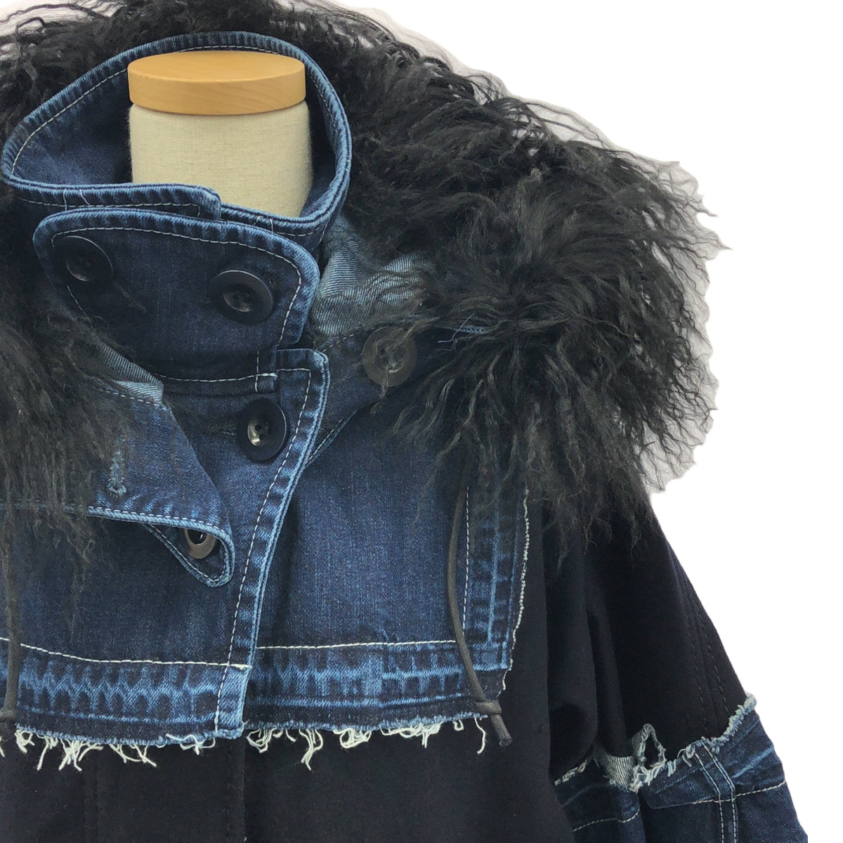 sacai / 사카이 | 데님 도킹 모드 코트 | 1 | 여성