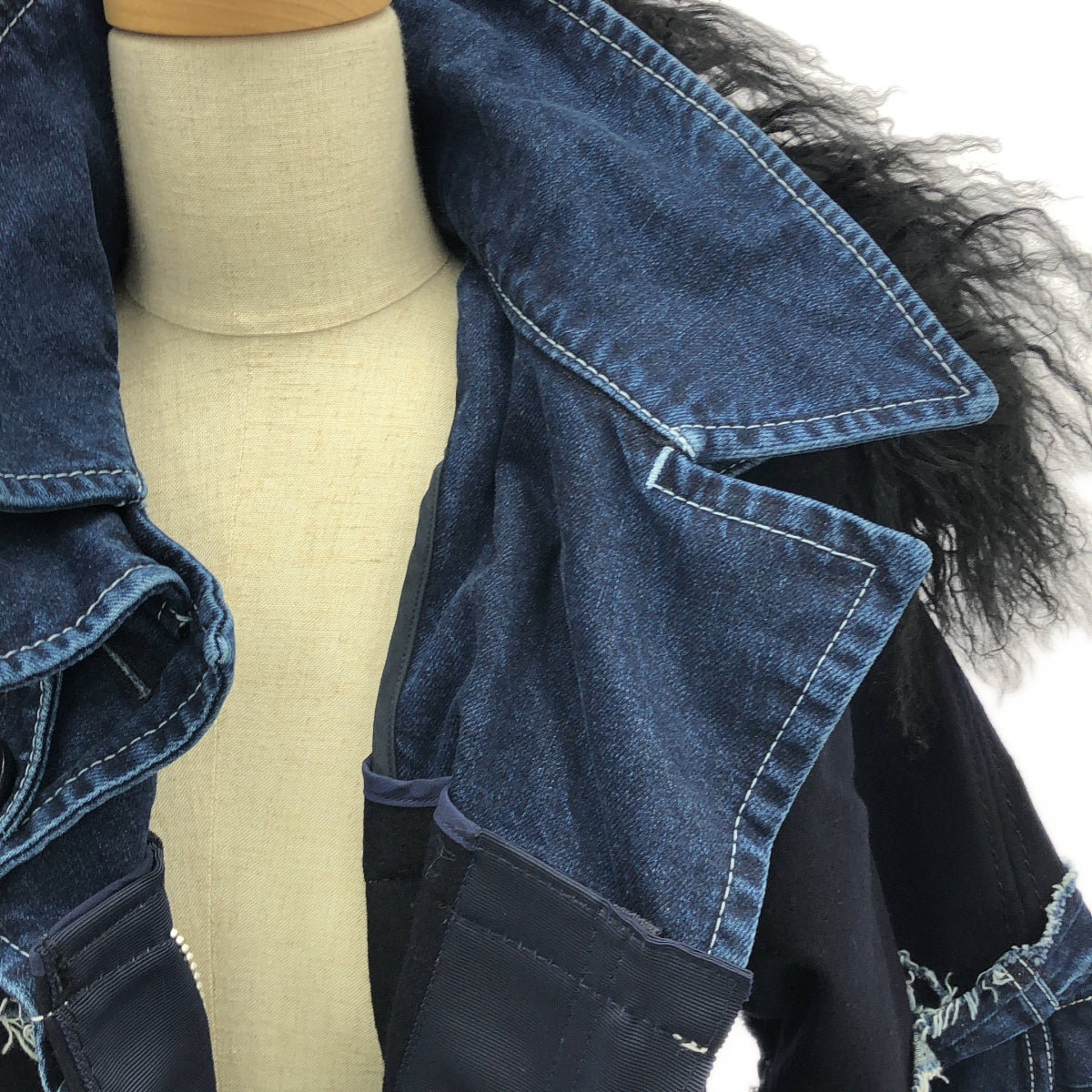 sacai / 사카이 | 데님 도킹 모드 코트 | 1 | 여성