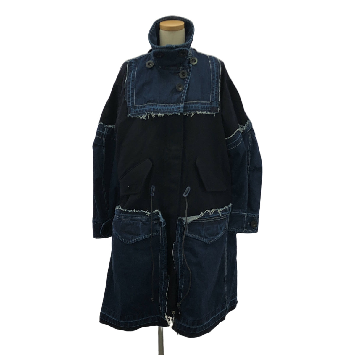 sacai / 사카이 | 데님 도킹 모드 코트 | 1 | 여성