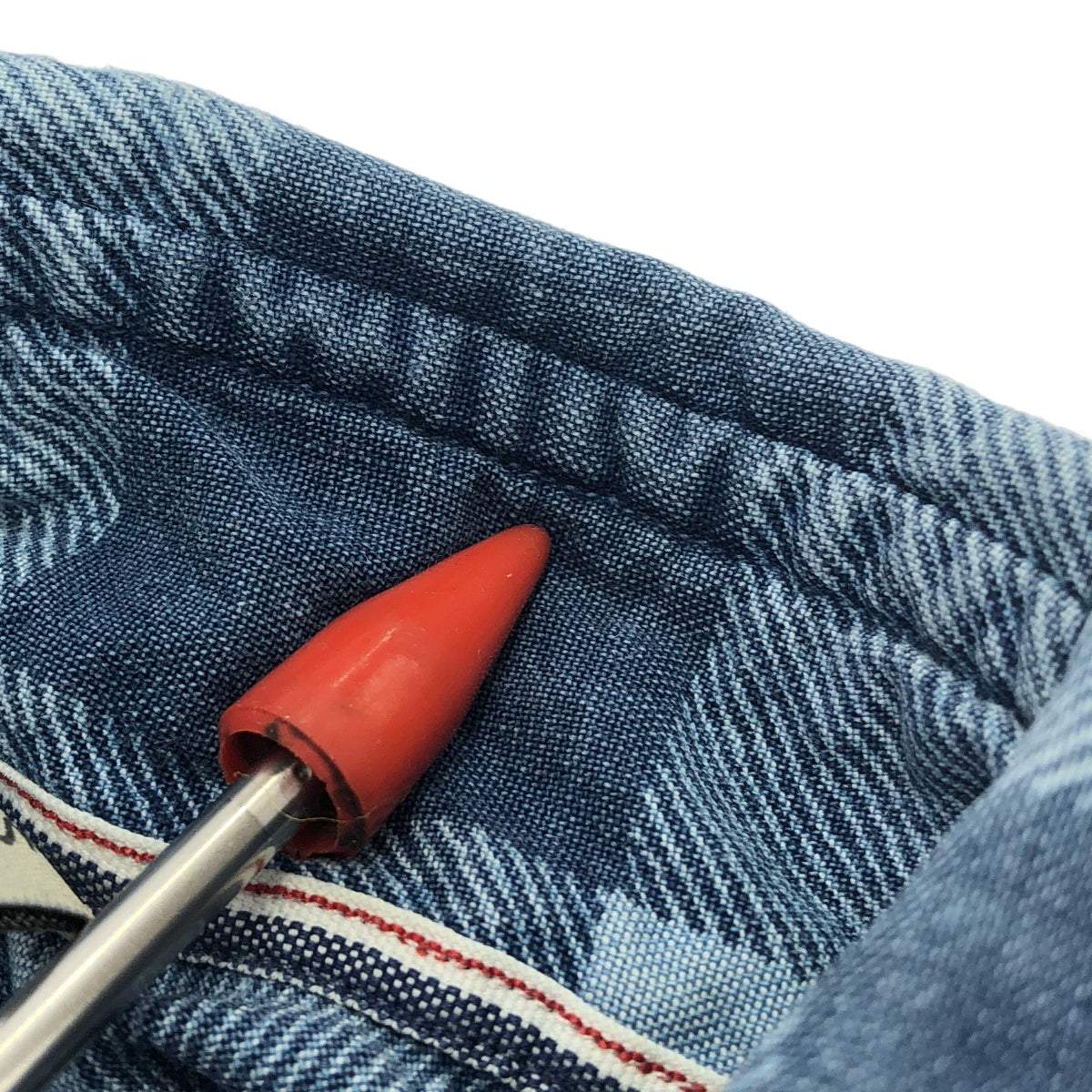 ORIAN / 오리안 | 코튼 체크 셔츠 | S | 블루 | 남성