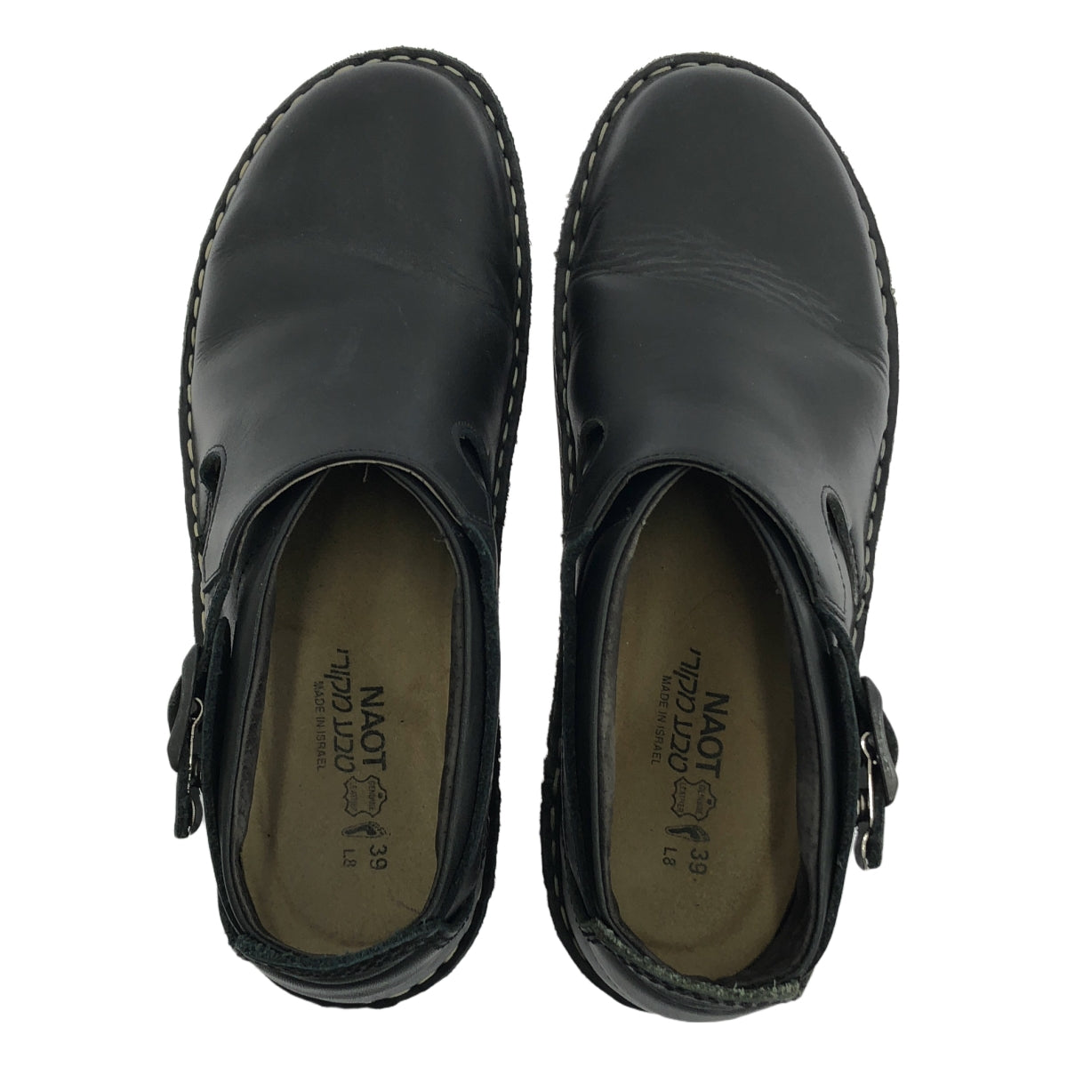 NAOT | MALTA | Leather Strap Mid-Cut Shoes | 39 | Women's