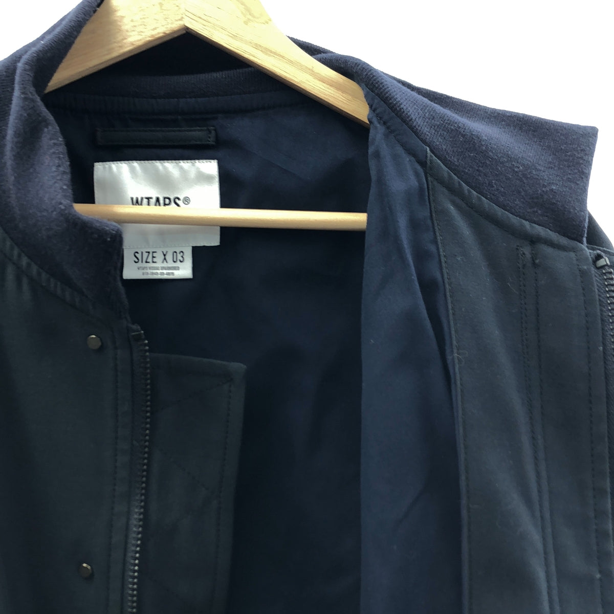 WTAPS / ダブルタップス | 2021SS | WD JACKET NYCO SATIN CORDURA バックプリント ブルゾン | 3 | メンズ