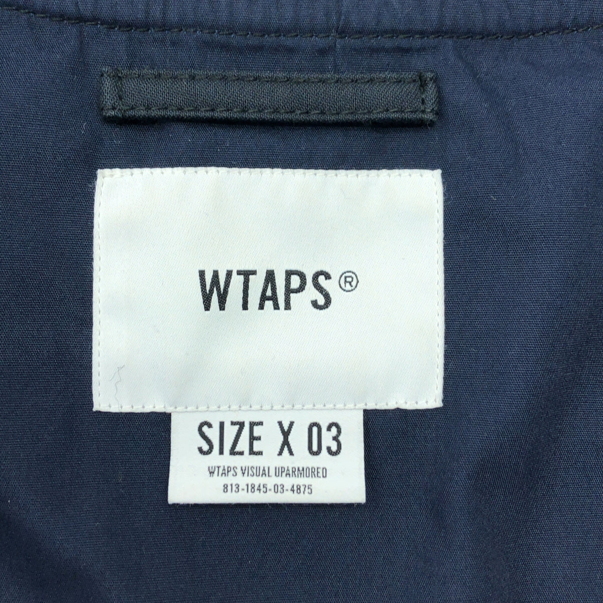 WTAPS / ダブルタップス | 2021SS | WD JACKET NYCO SATIN CORDURA バックプリント ブルゾン | 3 | メンズ
