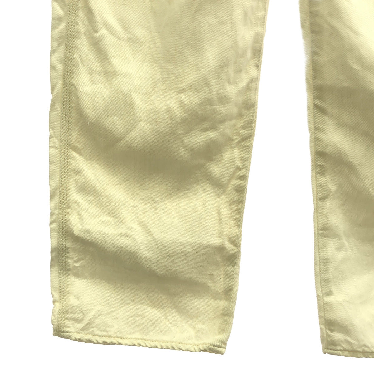 nest robe / ネストローブ | リネン ホワイト デニム サロペット パンツ | 1 | ホワイト | レディース