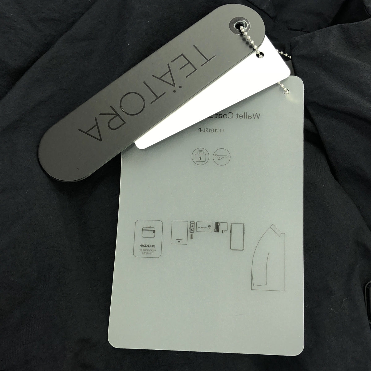 TEATORA / 테아트라 | WALLET COAT S/L -PACKABLE 월렛 코트 패커블 | 0 | 네이비 | 남성
