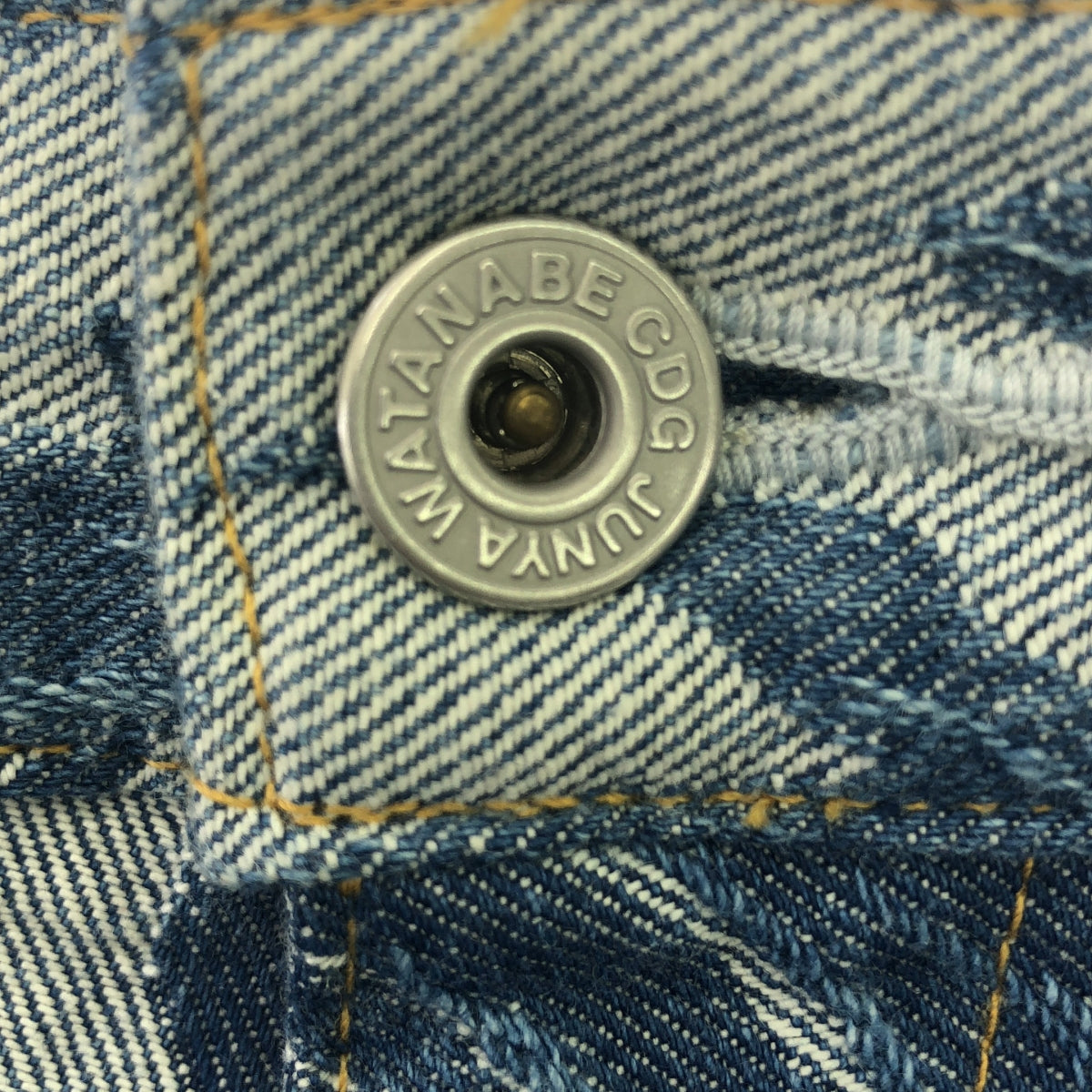 【美品】 JUNYA WATANABE COMME des GARCONS / ジュンヤワタナベ | 2019SS | ジャガード ワイド デニムパンツ | XS | インディゴ | レディース