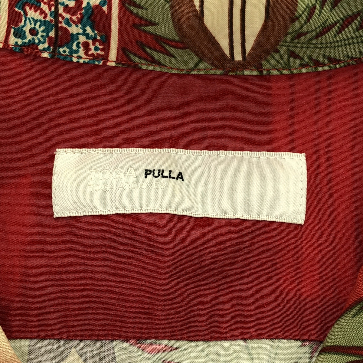 TOGA PULLA / トーガプルラ | × reyn spooner オープンカラー アロハ シャツ | 42 | レディース