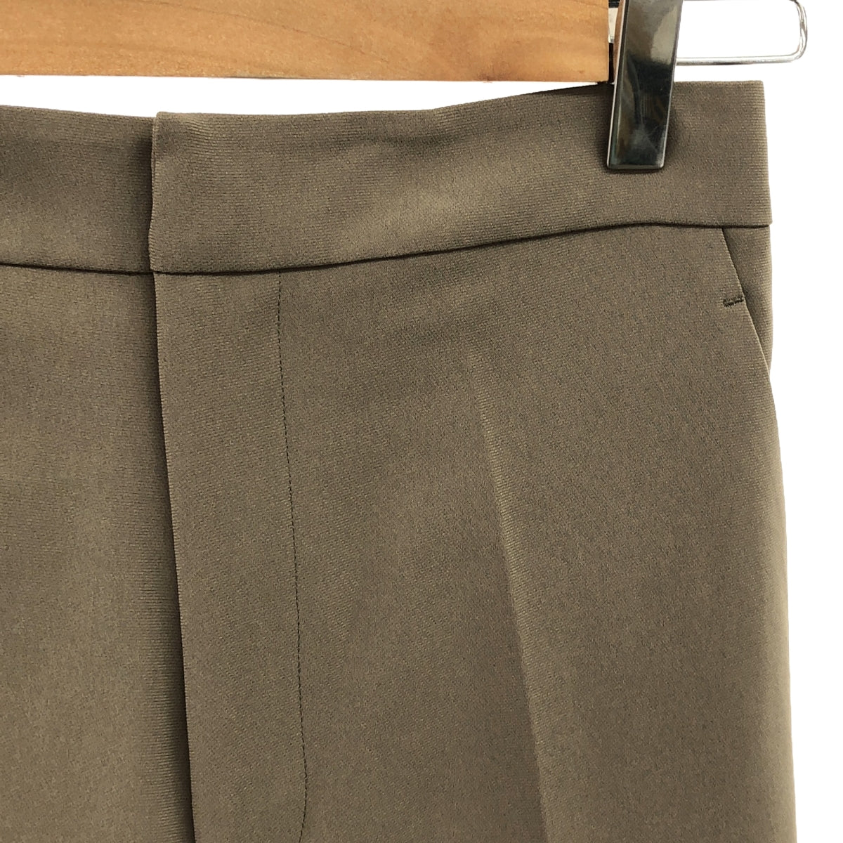 【美品】 CINOH / チノ | × Deuxieme Classe 別注 SLIT PANTS スリットパンツ | 34 | ベージュ | レディース