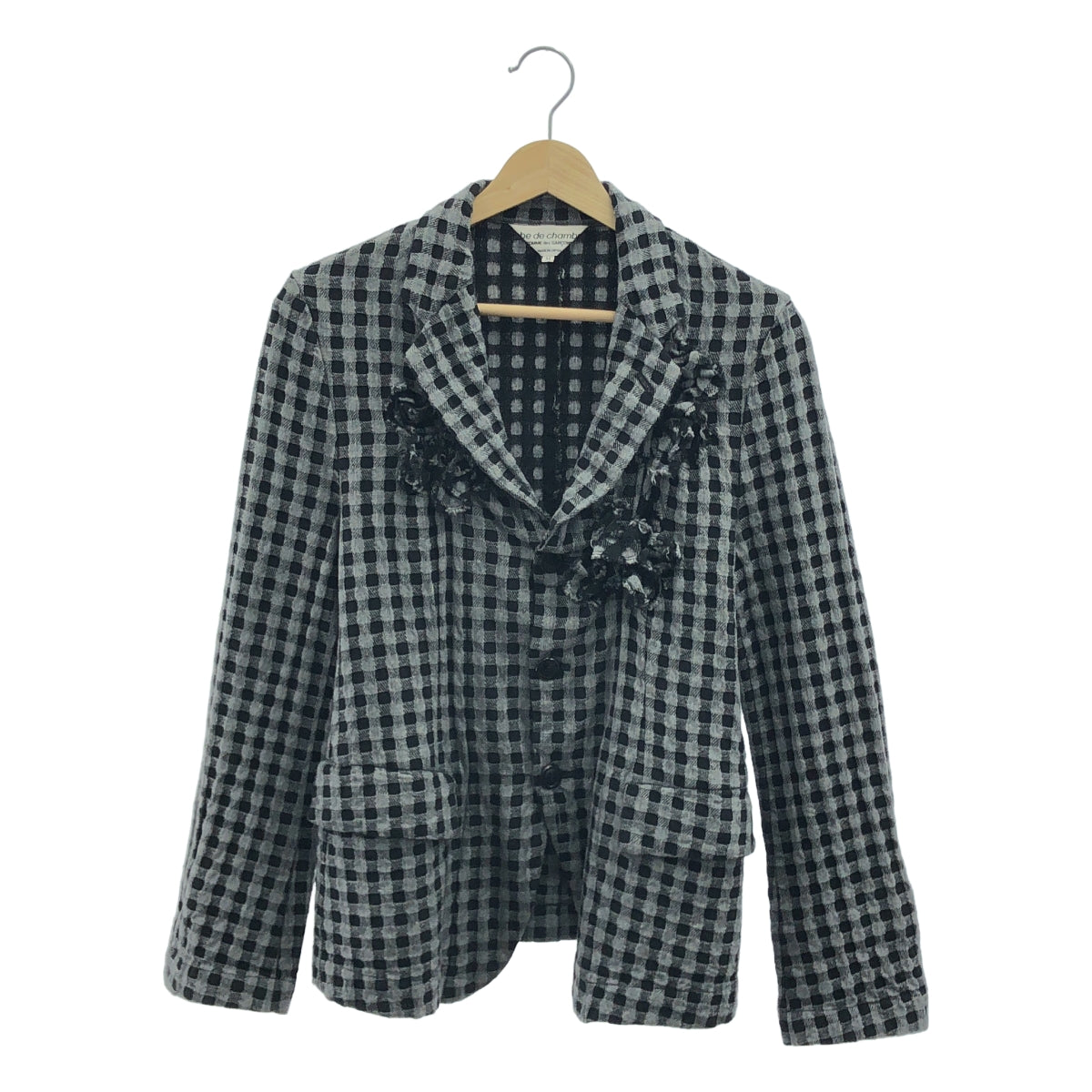 COMME des GARCONS | 睡袍2003秋冬 |荷葉邊單夾克|中號 |女性的