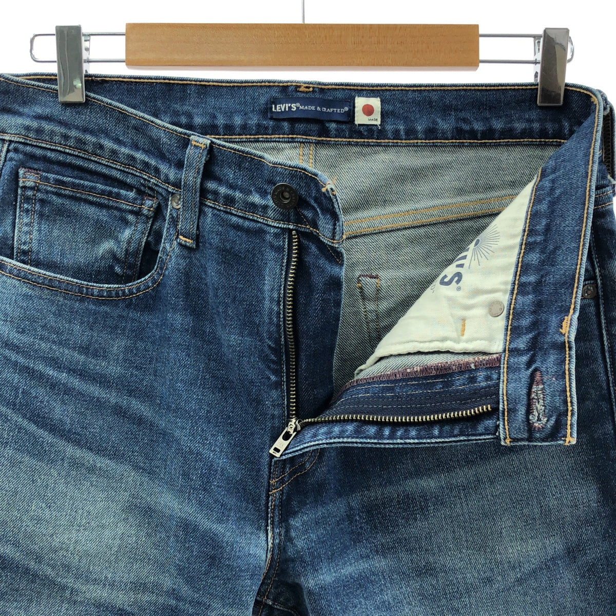 LEVI'S MADE & CRAFTED / 리바이스 메이드 & 크래프티드 | 512 SLIM TAPER 슬림 테이퍼 스트레치 데님 팬츠 | W31 L32 | 남성