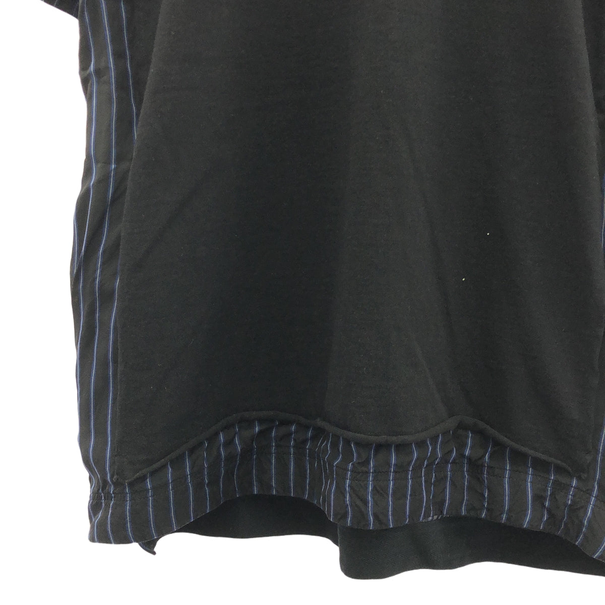 sacai / Sacai | 2020SS | The Big Lebowski Striped Side Zip Shirt | 2 | Black | Men's