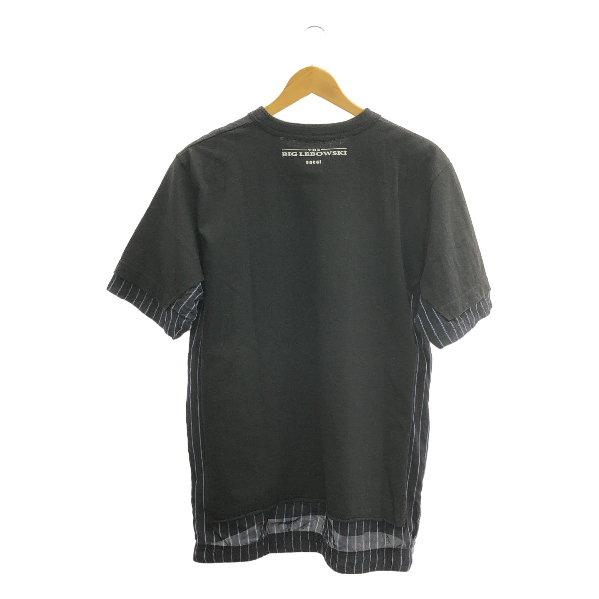 sacai / Sacai | 2020SS | The Big Lebowski Striped Side Zip Shirt | 2 | Black | Men's