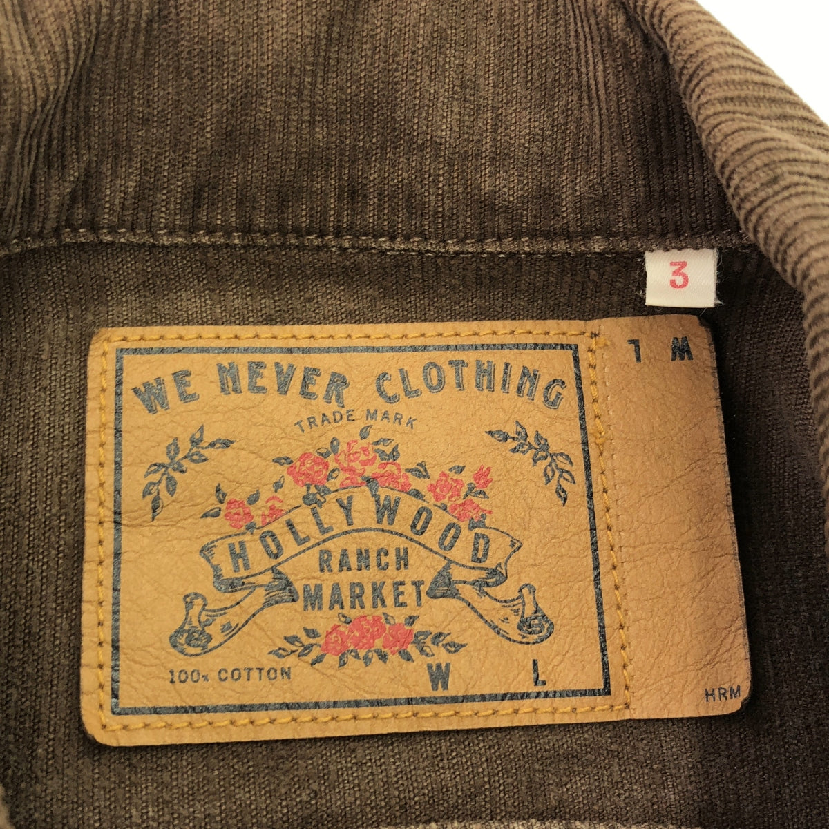 HOLLYWOOD RANCH MARKET / Hollywood Ranch Market | Corduroy Jacket | 3 | Men's