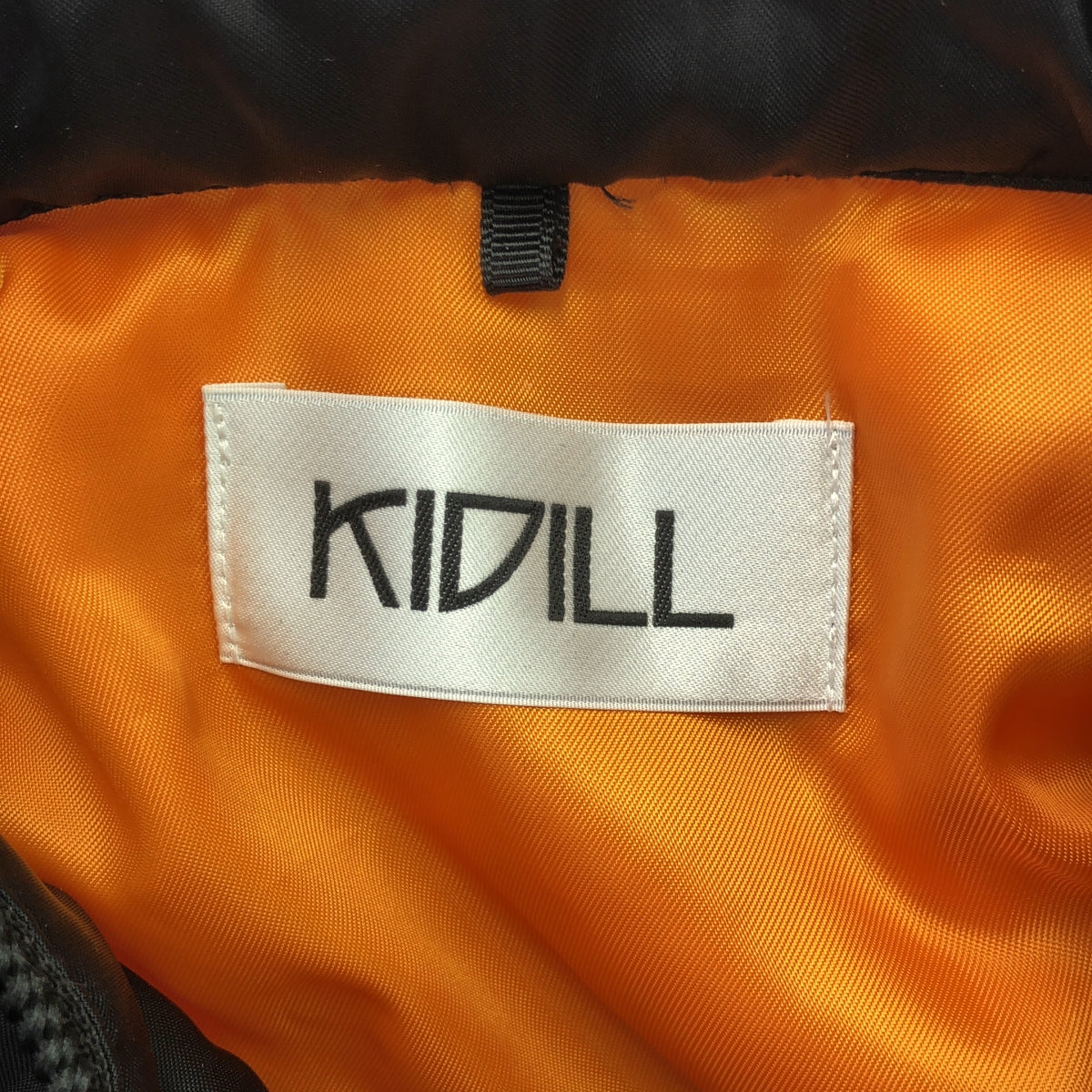 【美品】 KIDILL / キディル | 2022AW | × Henry Darger/KUNG-FU MA-1/VIVIAN GIRLS カンフー フライト ジャケット | 44 | ブラック | メンズ