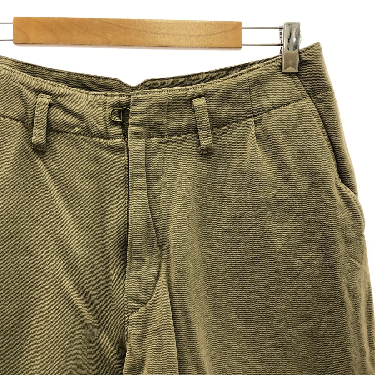 kolor / カラー | コットン チノ タックパンツ | 2 | ベージュ | メンズ