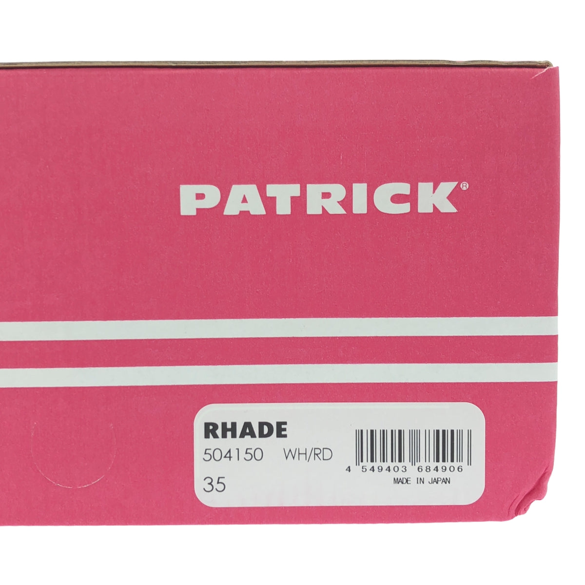 PATRICK | RHADE Lace-up Sneakers | 35 | Women's