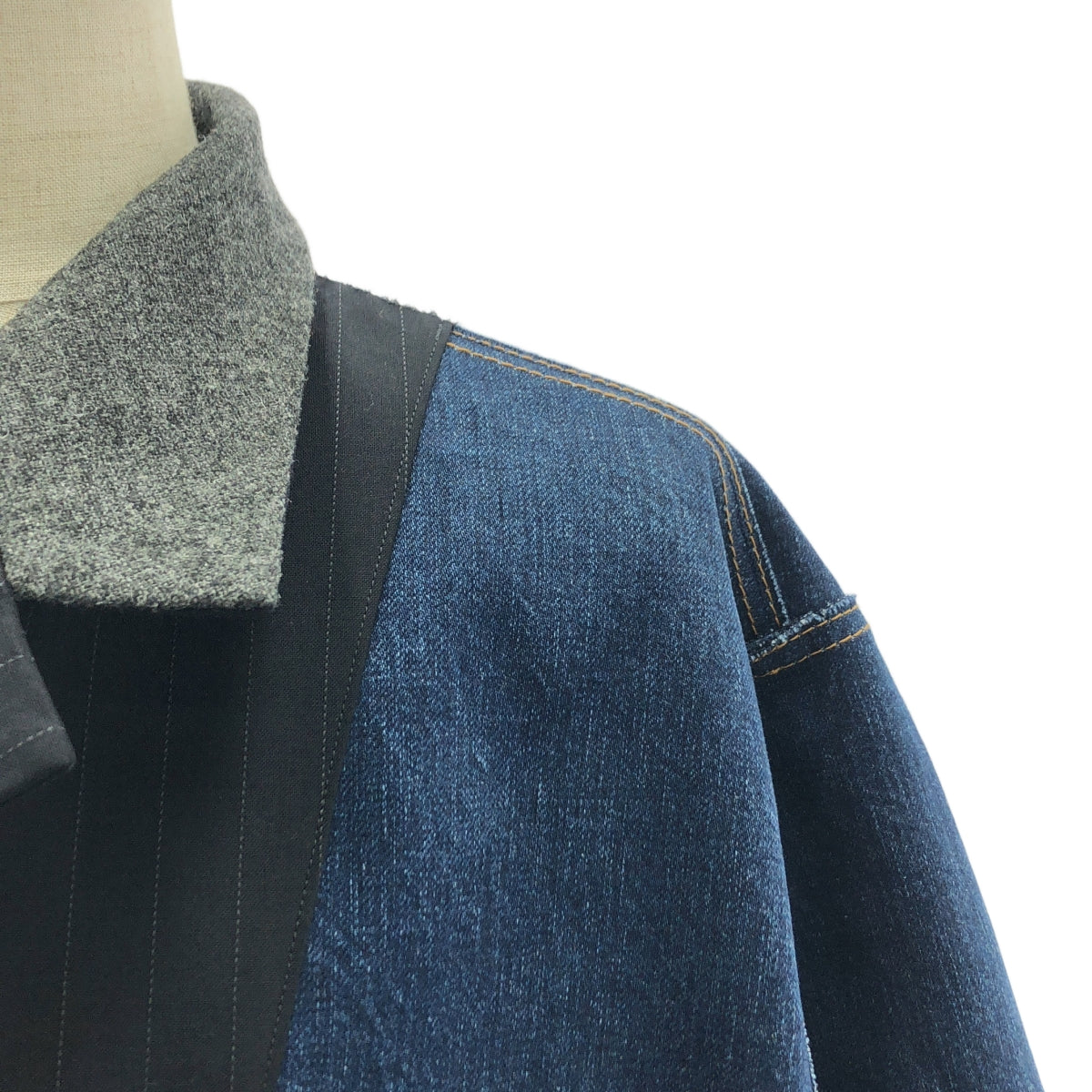 sacai / Sacai | 2024SS | Chalk Stripe Bonding Jacket | 3 | Women's