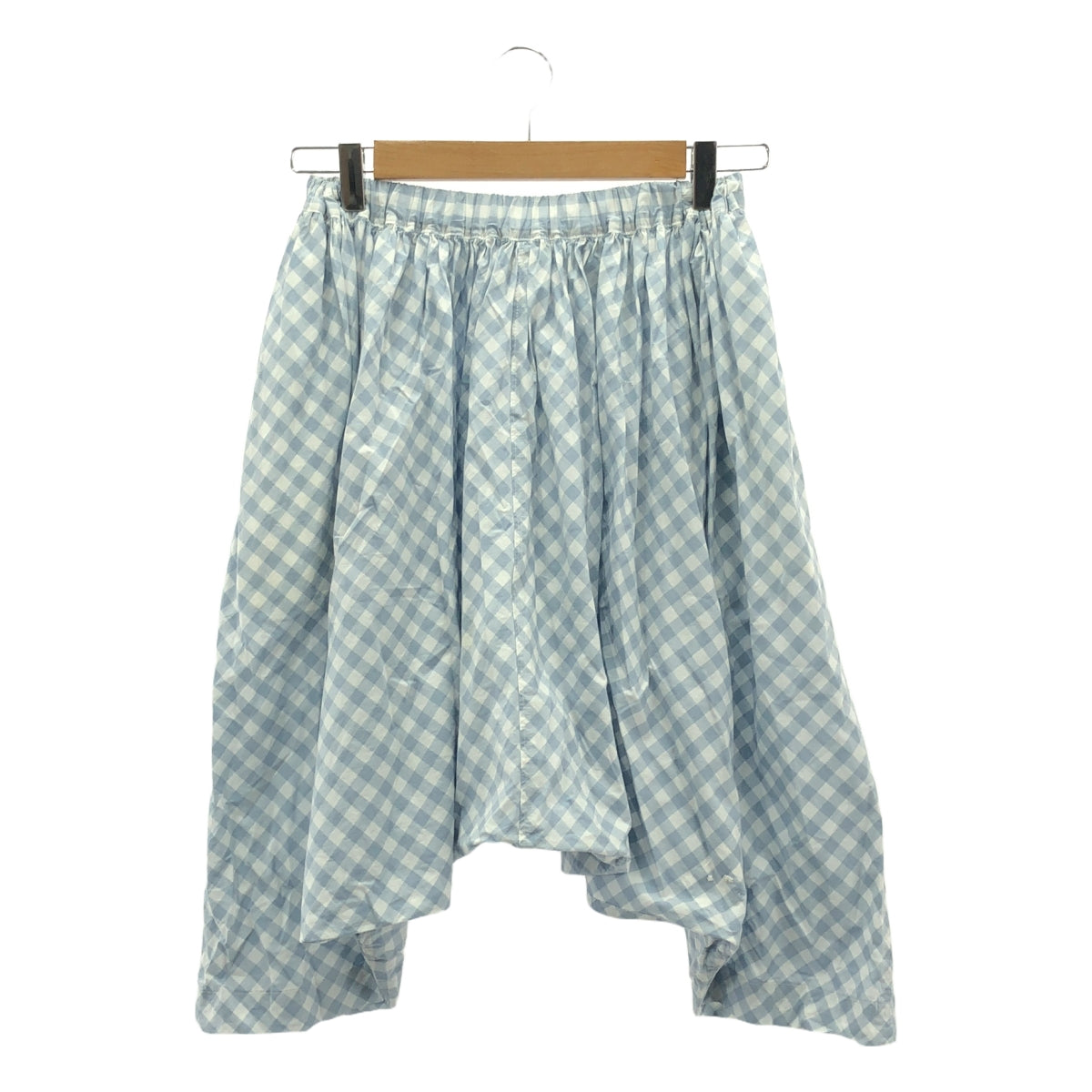 tricot COMME des GARCONS | 2015SS | Cotton gingham check balloon pants |