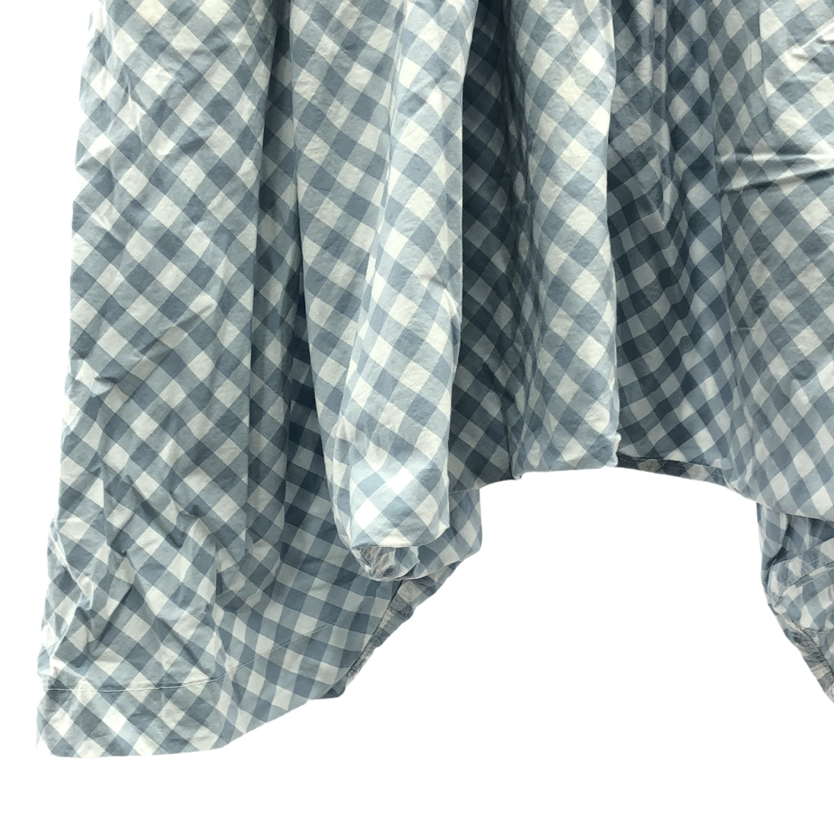 tricot COMME des GARCONS | 2015SS | Cotton gingham check balloon pants |