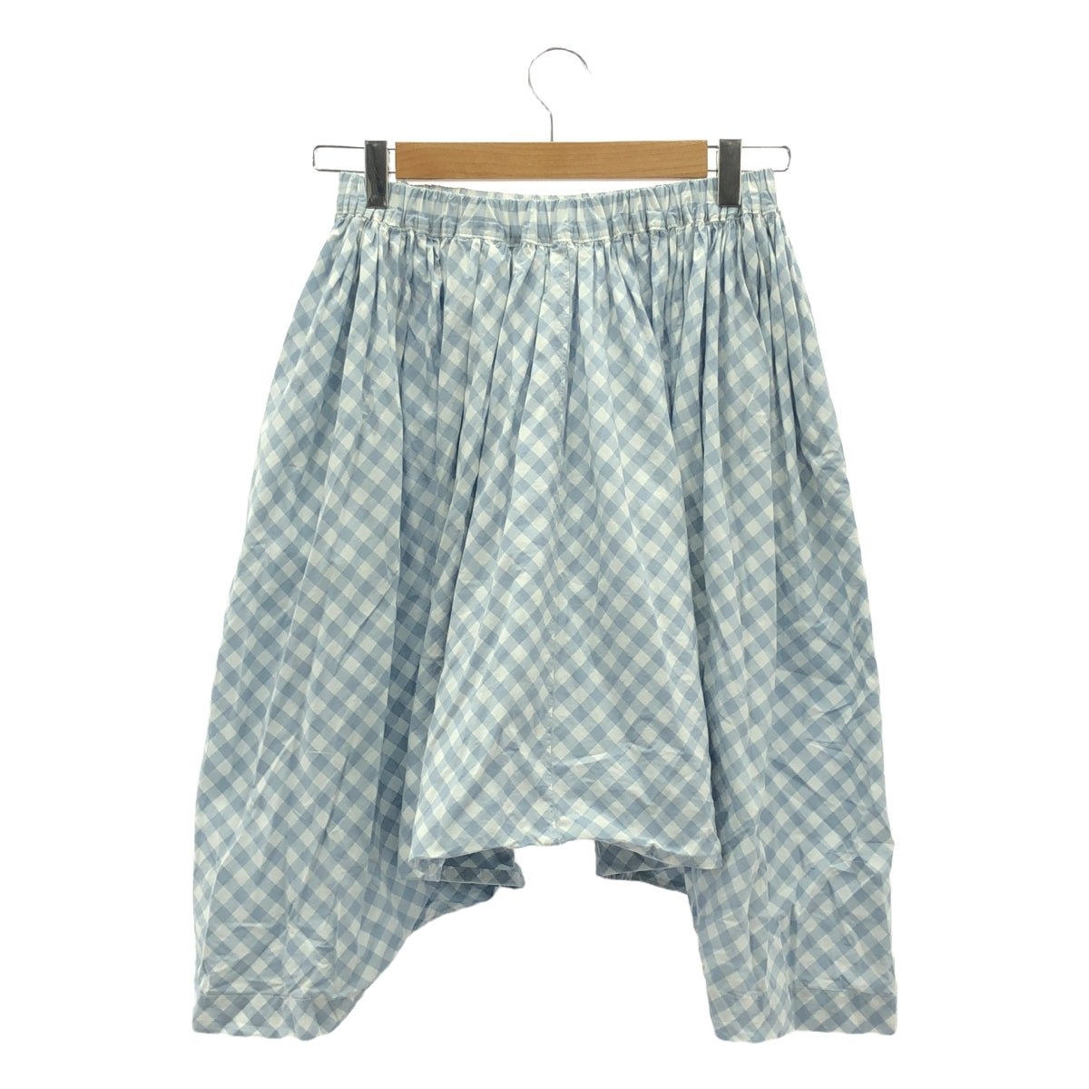 tricot COMME des GARCONS | 2015SS | Cotton gingham check balloon pants |