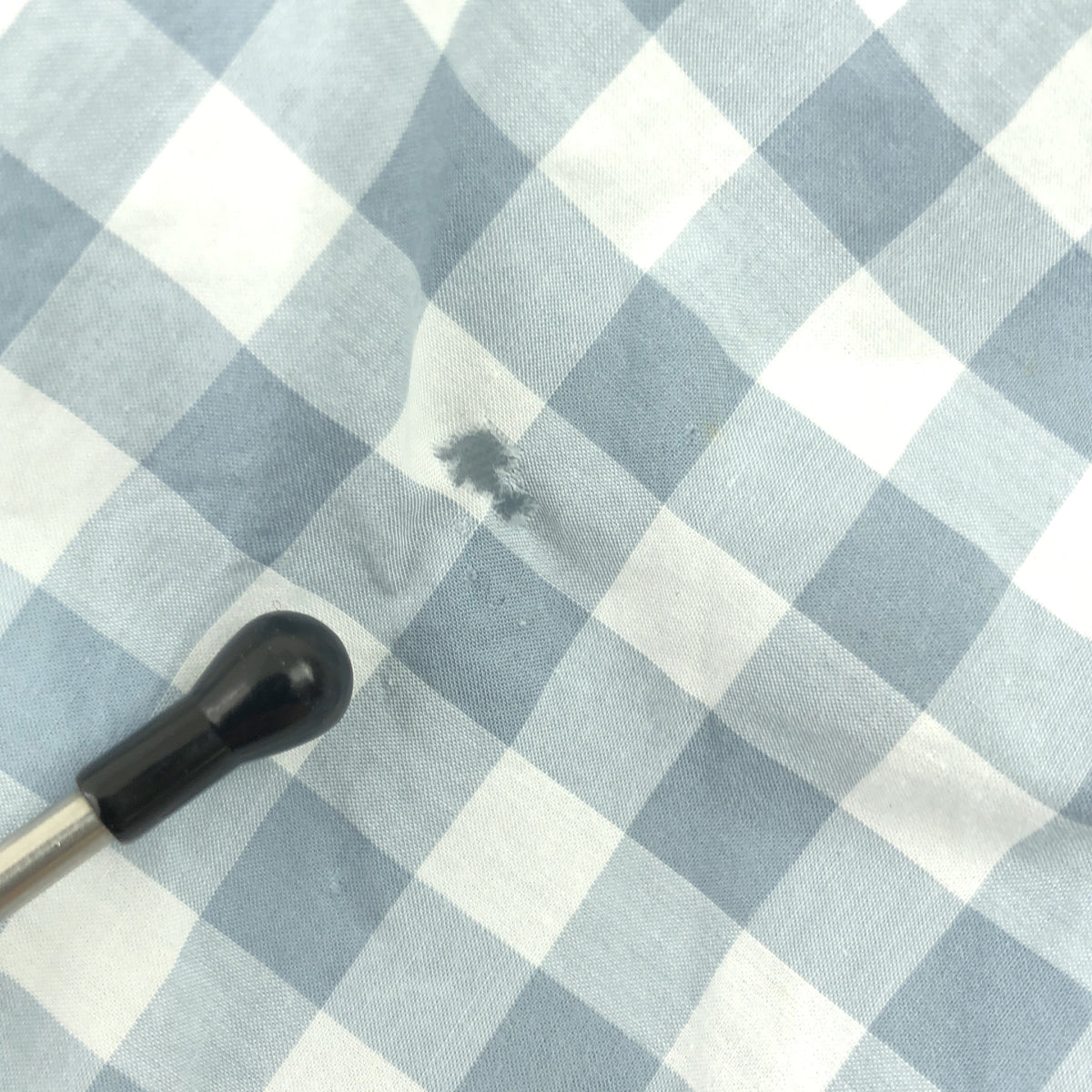 tricot COMME des GARCONS | 2015SS | Cotton gingham check balloon pants |