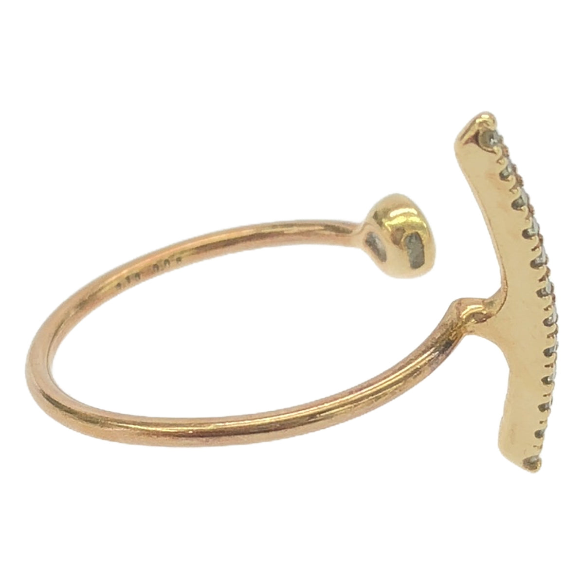 Hirotaka / ヒロタカ | K10 Gossamer ショート ダイヤモンド リング | ゴールド | レディース