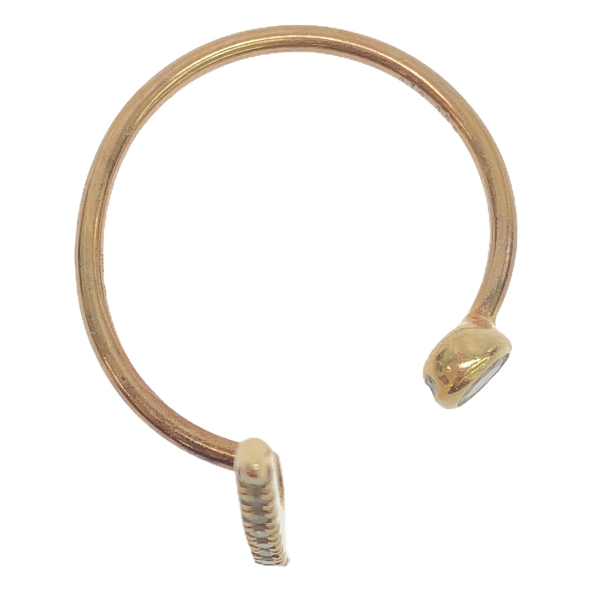 Hirotaka / ヒロタカ | K10 Gossamer ショート ダイヤモンド リング | ゴールド | レディース